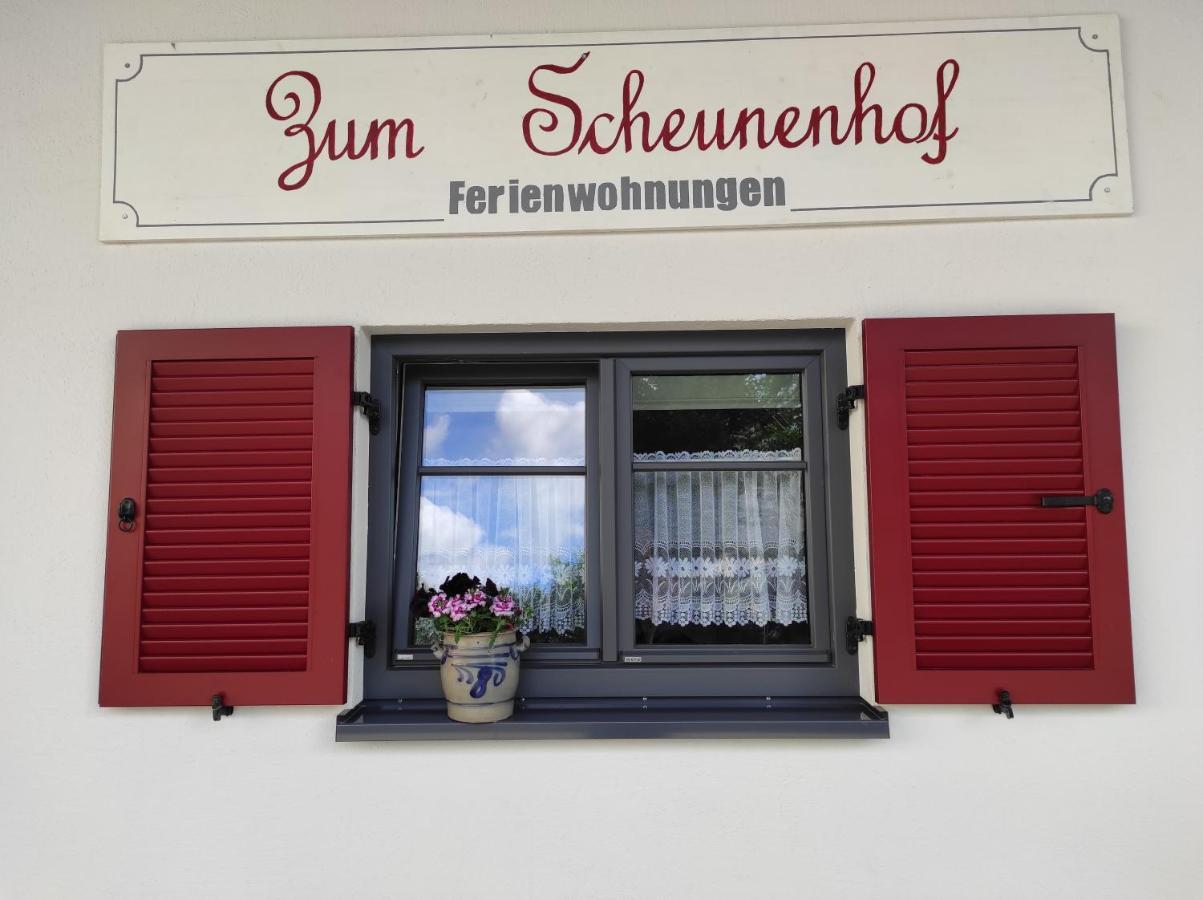 Zum Scheunenhof - Bauernhaus อิคเนนเฮาเซน ภายนอก รูปภาพ